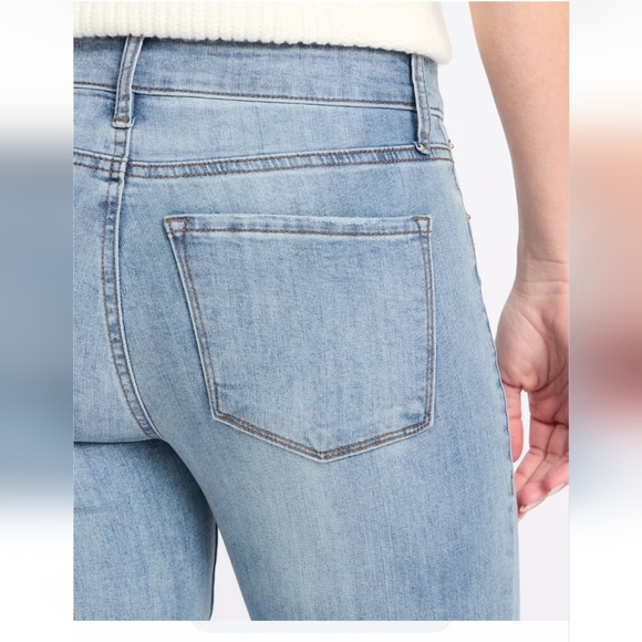 STS Mandy Boot Cut Flare Bottom Blue Women's Denim Petite Jeans - Picture 2 of 10